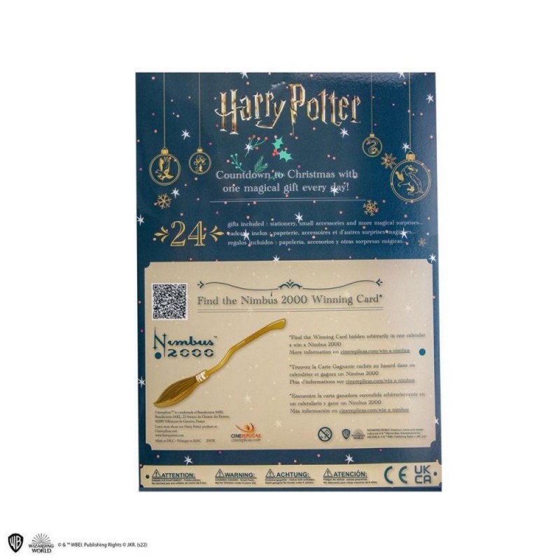 Calendario De Adviento Harry Potter Hogwarts 2022