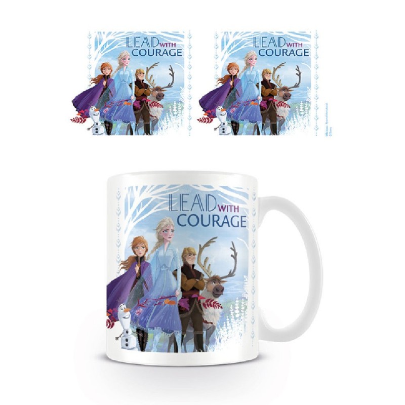 Taza Lead with Courage Frozen II