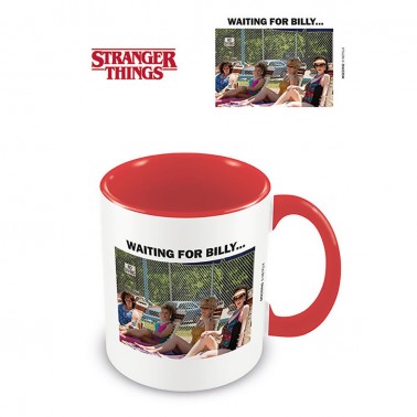 Taza Strager Things Waiting for Billy