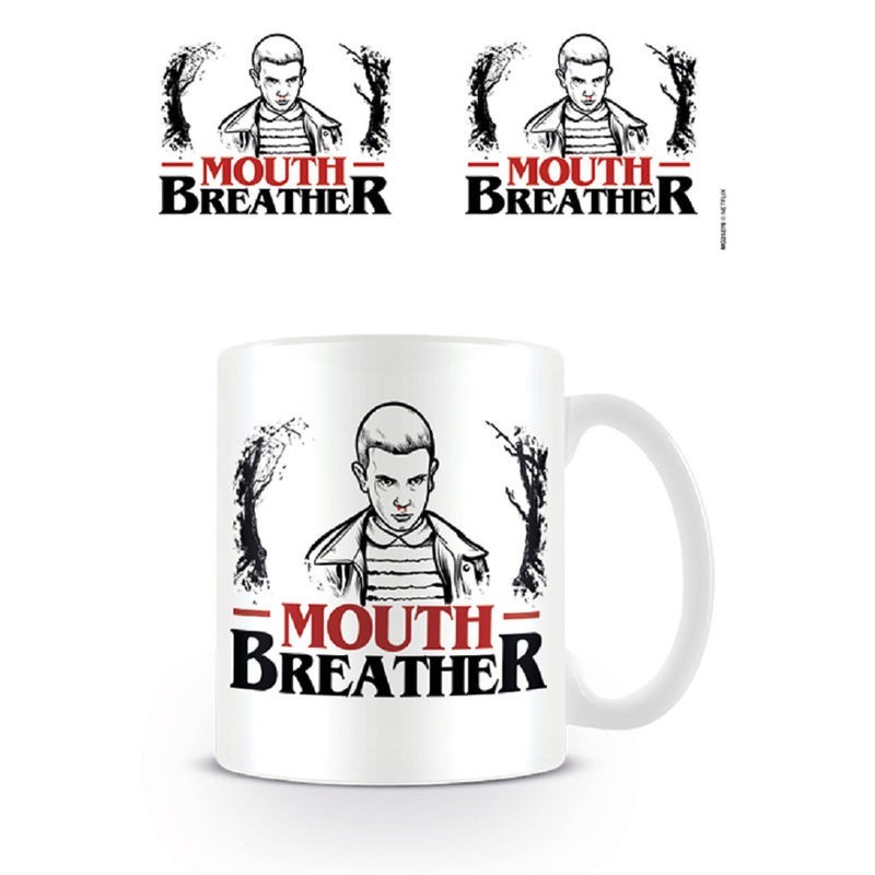 Taza Stranger Things Mouth Breather