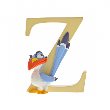 Letra Inicial Z con figura de Zazu