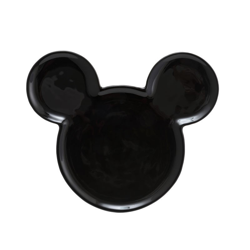 Plato de Cerámica Mickey negro