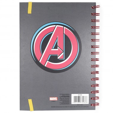 Cuaderno espiral Avengers explosión