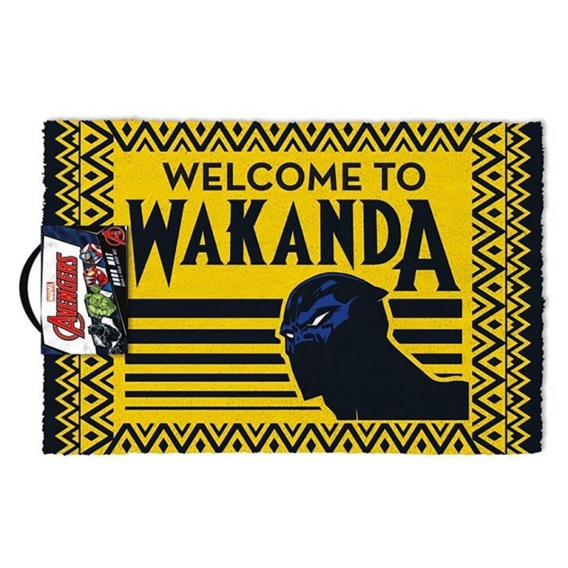 Felpudo Welcome to Wakanda