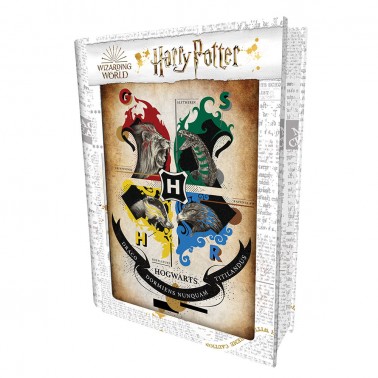 Puzzle-libro lenticular Harry Potter Hogwarts