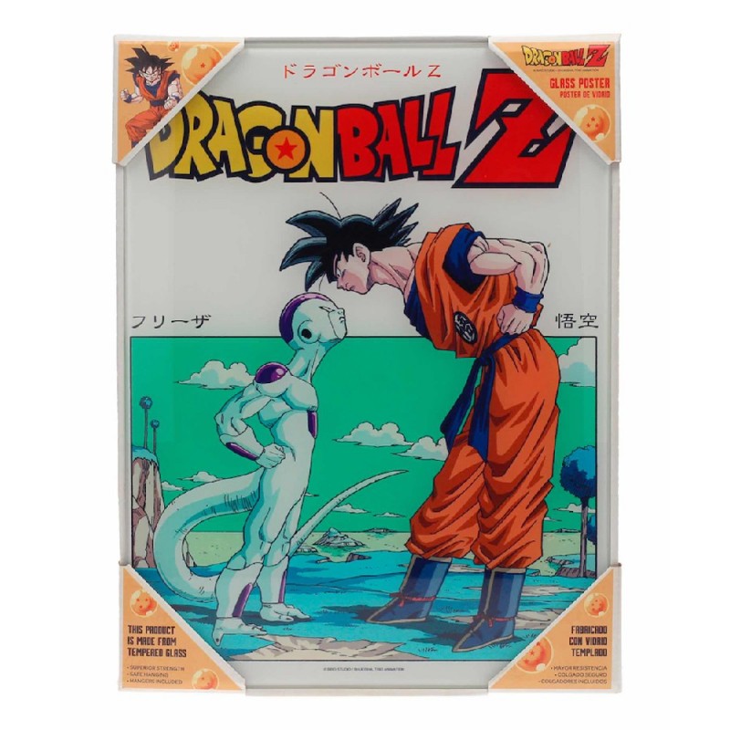 Comprar Poster de Vidrio Dragon Ball Z Goku vs Freezer - Icon Fanatic  Tienda Online