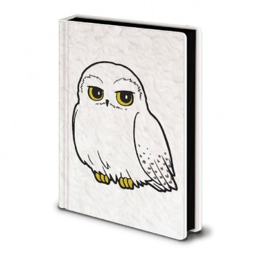 Cuaderno A5 Harry Potter Hedwig suave