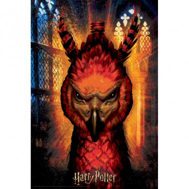 Puzzle lenticular Harry Potter Fawkes 300 piezas
