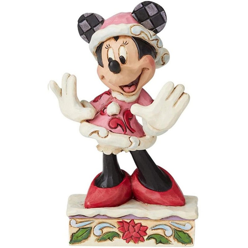 Figura decorativa Minnie en Navidad