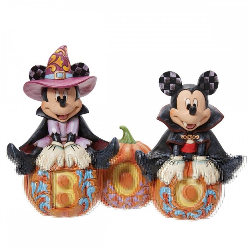 Figura Escayola Alamo Mickey & Minnie Sentados