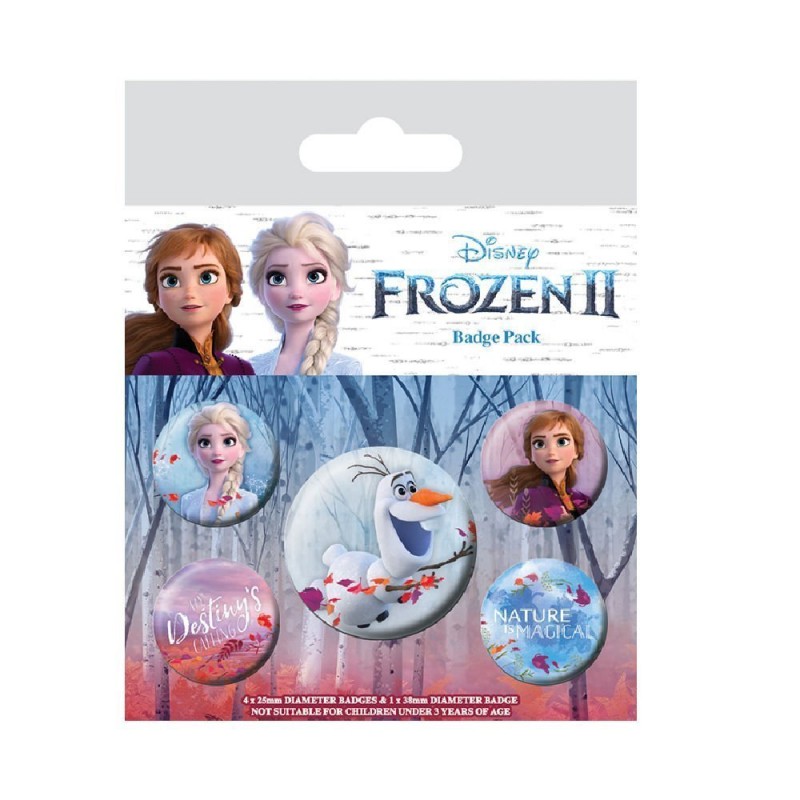 Set de chapas Disney Frozen 2 Varios