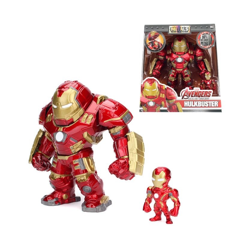 Set de dos figuras Iron Man Hulkbuster