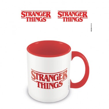 Taza de Stranger Things con logo