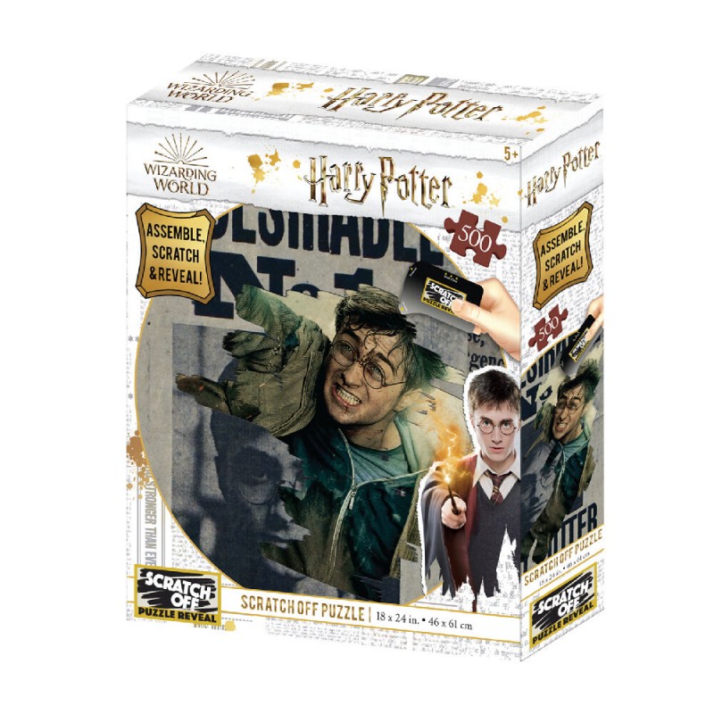 Puzzle 3D-Rasca Harry Potter Wanted