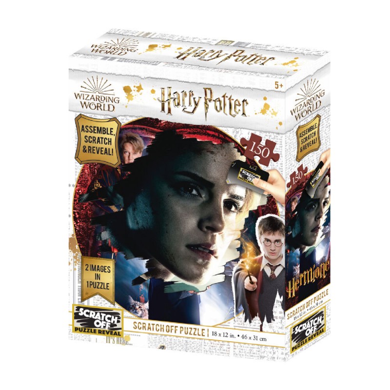 Puzzle 3D- Rasca Hermione 150 piezas