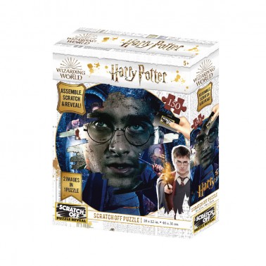 Puzzle 3D-Rasca Harry Potter 150 piezas