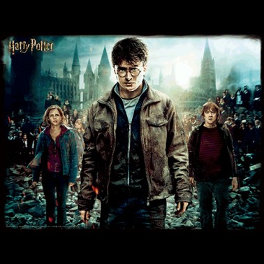 Puzzle lenticular 3D Harry, Hermione y Ron 500 piezas