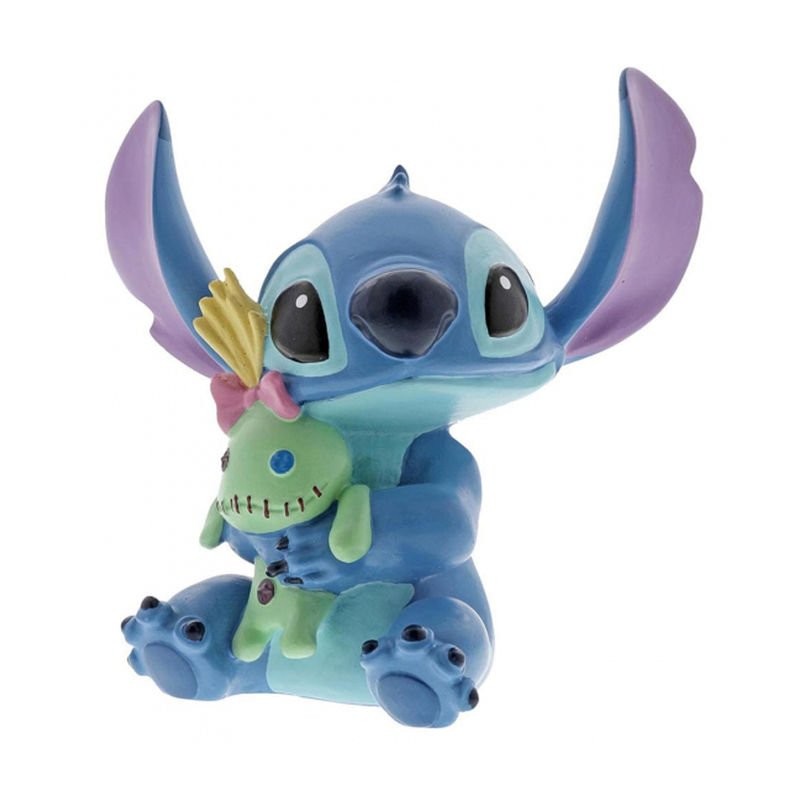 Figura Decorativa Stitch con su Muñeco