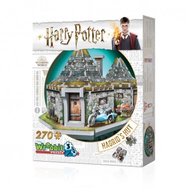 Puzzle 3D Harry Potter La Choza de Hagrid (270 piezas)
