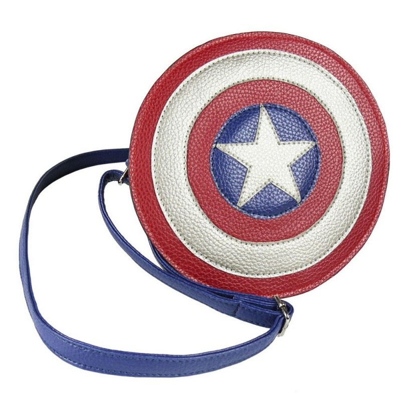 Bolso bandolera Marvel Capitán América para niños