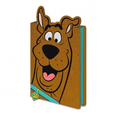 Cuaderno A5 premium Scooby Doo cubierta peluda