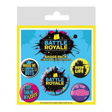 Juego de chapas Battle Royale