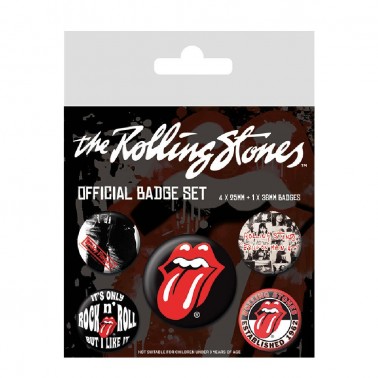 Juego de chapas The Rolling Stones Clásicos