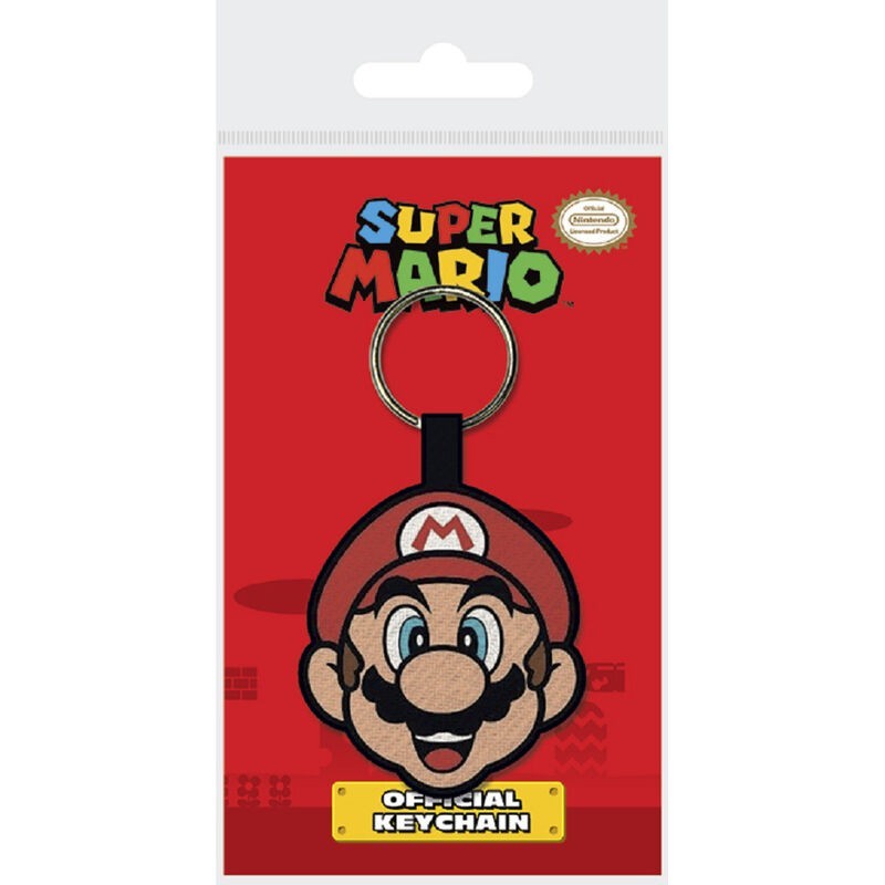 Llavero Textil Super Mario